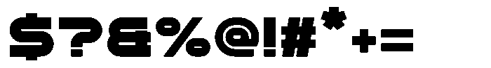 Tander L Black Font OTHER CHARS
