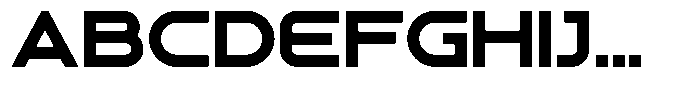 Tander L Bold Font UPPERCASE