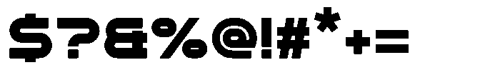 Tander L Extra Bold Font OTHER CHARS