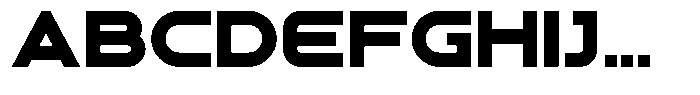 Tander L Extra Bold Font UPPERCASE