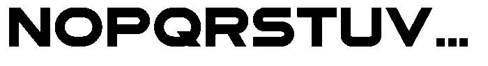Tander L Extra Bold Font UPPERCASE