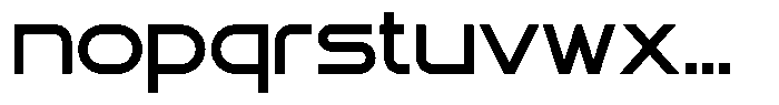 Tander M Medium Font LOWERCASE