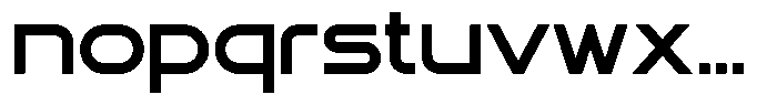 Tander M Semi Bold Font LOWERCASE