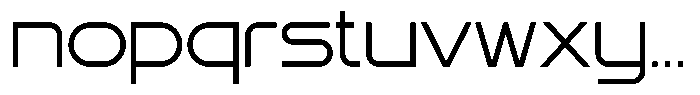 Tander S Light Font LOWERCASE