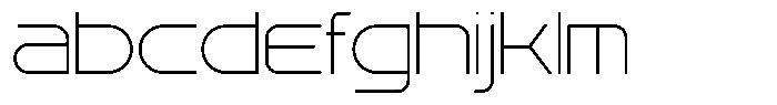 Tander S Thin FONT