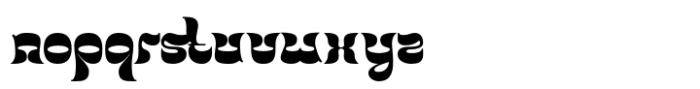 Tandsok Font LOWERCASE