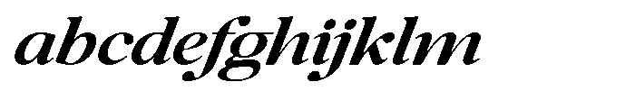 Tanflisc Soft Bold Ext Expanded Italic FONT