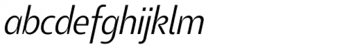 Tang Light Italic Font LOWERCASE