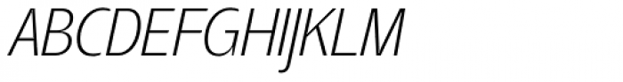 Tang Thin Italic Font UPPERCASE