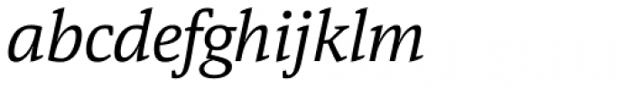 Tangent Italic Font LOWERCASE