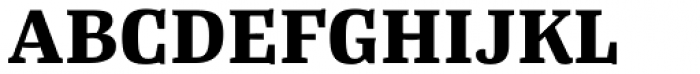Tanger Serif Medium Bold Font UPPERCASE