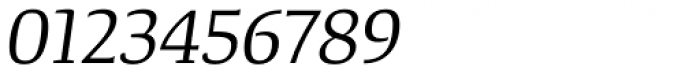 Tanger Serif Medium Book Italic Font OTHER CHARS