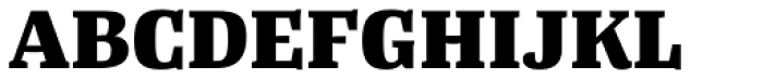 Tanger Serif Medium ExtraBold Font UPPERCASE