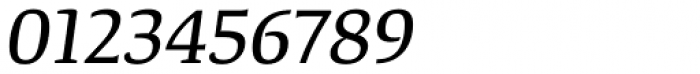 Tanger Serif Medium Italic Font OTHER CHARS