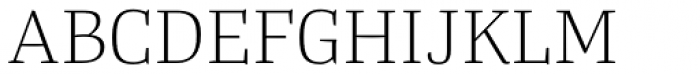 Tanger Serif Medium Light Font UPPERCASE