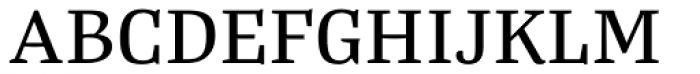 Tanger Serif Medium Regular Font UPPERCASE