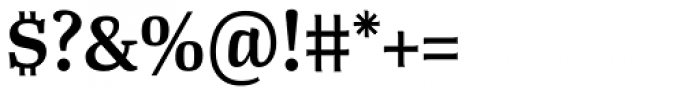 Tanger Serif Medium SemiBold Font OTHER CHARS