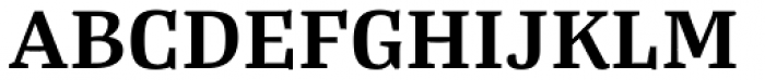 Tanger Serif Medium SemiBold Font UPPERCASE