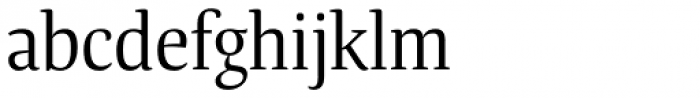 Tanger Serif Narrow Book Font LOWERCASE