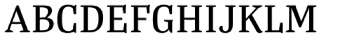 Tanger Serif Narrow Regular Font UPPERCASE