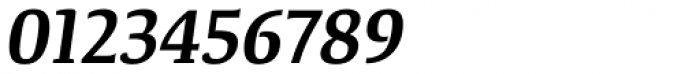 Tanger Serif Narrow SemiBold Italic Font OTHER CHARS