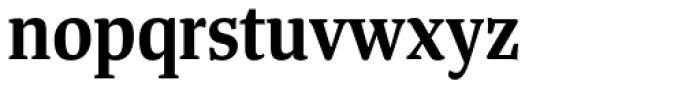 Tanger Serif Narrow SemiBold Font LOWERCASE