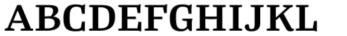 Tanger Serif Wide SemiBold Font UPPERCASE