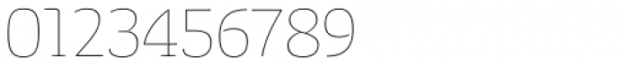 Tanger Serif Wide UltraLight Font OTHER CHARS