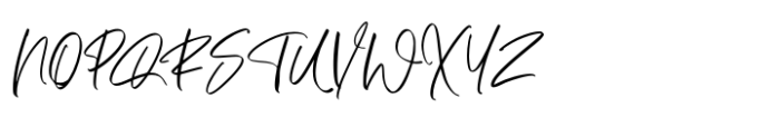 Tangerang Regular Font UPPERCASE