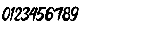 Tangkurak Regular Font OTHER CHARS