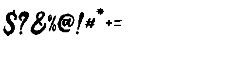 Tangkurak Regular Font OTHER CHARS