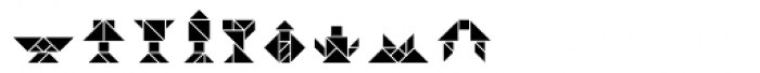 Tangram G Inline Font OTHER CHARS
