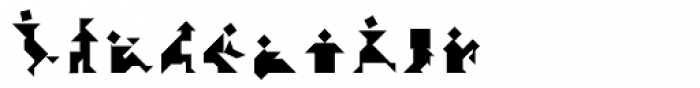 Tangram People Font OTHER CHARS