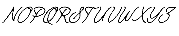 Taniella Roselinn Italic Font UPPERCASE