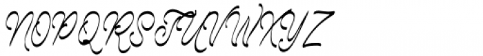 Taniesha Regular Font UPPERCASE