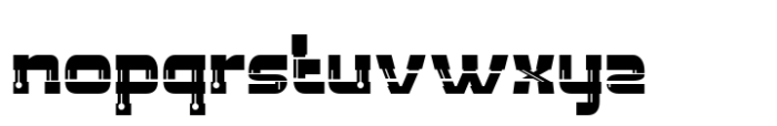 Tanire Regular Font LOWERCASE