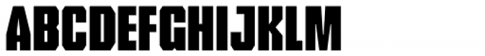 Tank Lite Font UPPERCASE