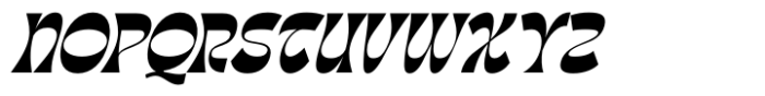 Tanqier Italic Font UPPERCASE