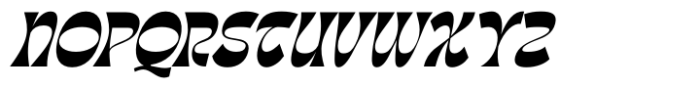 Tanqier Italic Font LOWERCASE