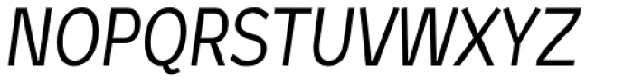 Tans-Italic Font UPPERCASE