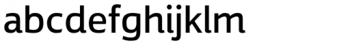 Tanseek Sans Pro Medium Font LOWERCASE