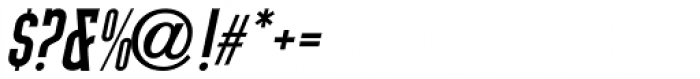 Tap Water Oblique JNL Font OTHER CHARS