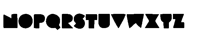 Tapoca Font UPPERCASE