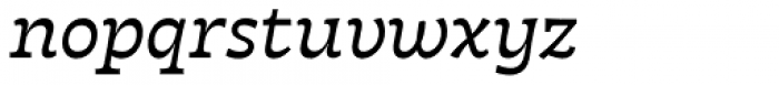 Tarif Book Italic Font LOWERCASE