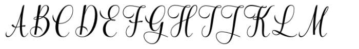 Tarnese Font UPPERCASE