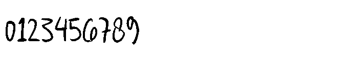 Taro Leaves Brush Font OTHER CHARS