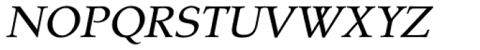 Tarocco OSFOT Italic Font UPPERCASE