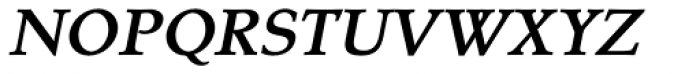 Tarocco OT Bold Italic Font UPPERCASE