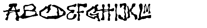 Tarophis Regular Font UPPERCASE