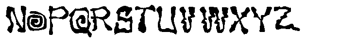 Tarophis Regular Font LOWERCASE